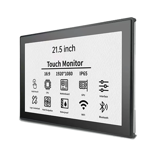 Monitor Layar Sentuh Bingkai Terbuka 21,5 Inci